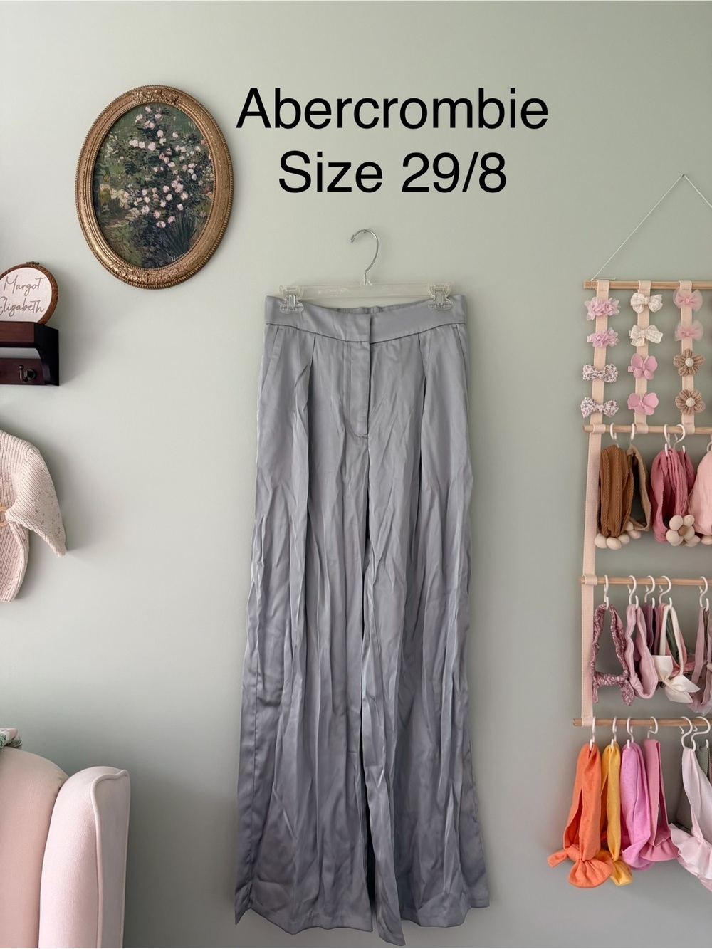 Abercrombie satin pants